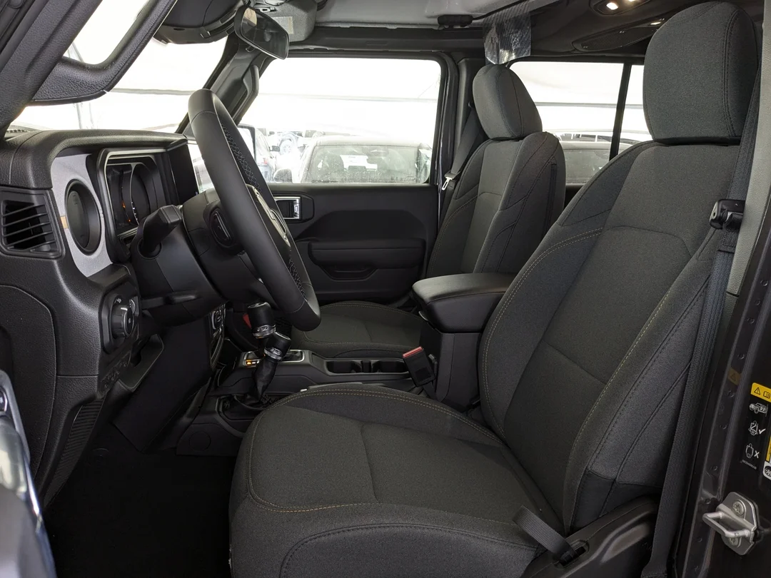 New 2026 Grey Jeep Sport S - - 4x4 - Gorilla Glass - 3-Piece Hardtop - Adaptive Cruise - Remote Start & More! image 14