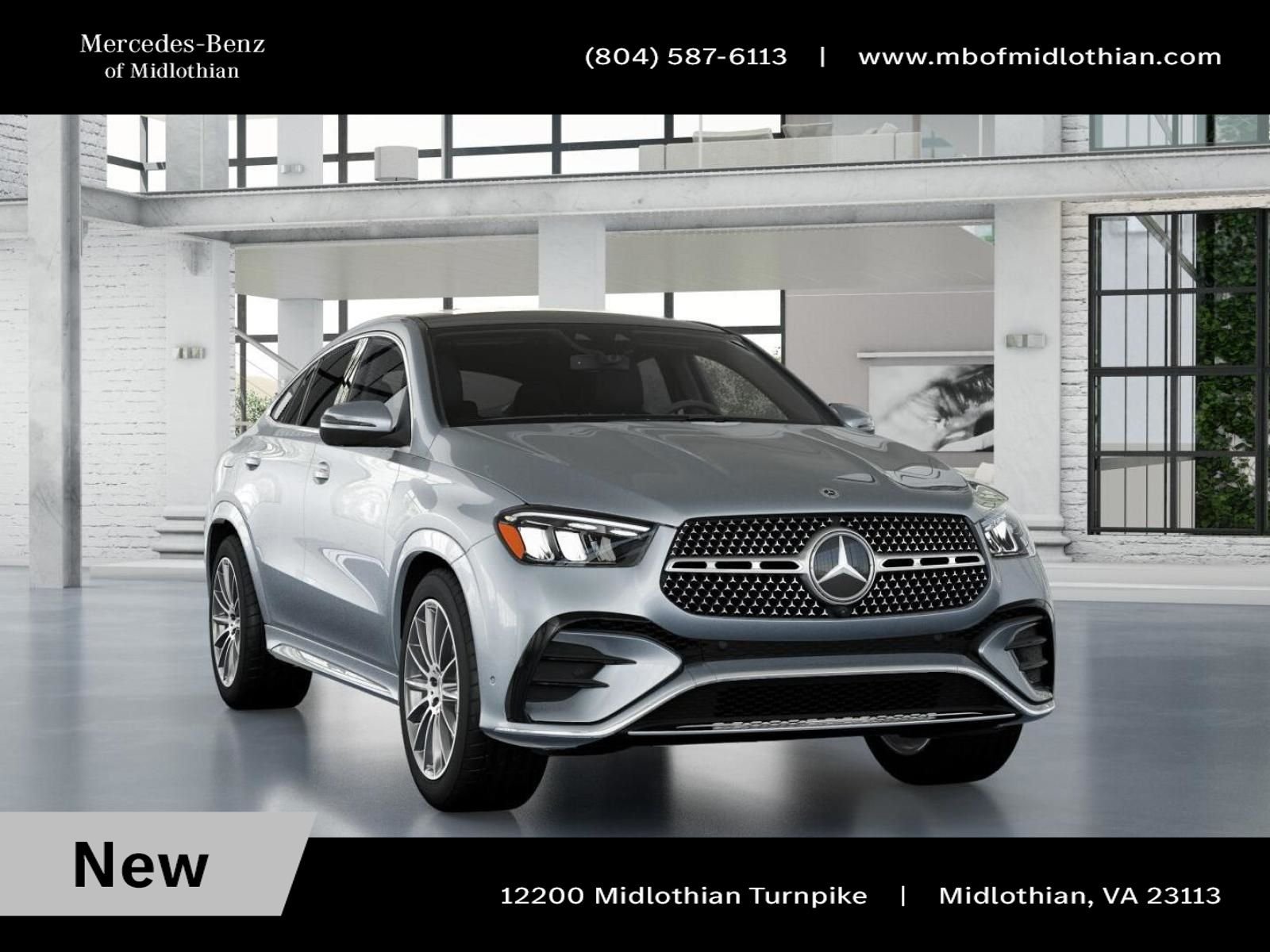New 2026 Cirrus Silver Metallic Mercedes-Benz GLE 450 Coupe image 9