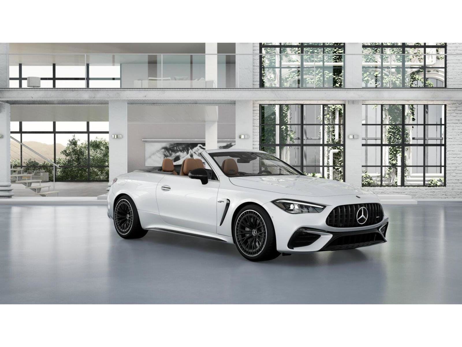 New 2027 MANUFAKTUR Moonlight White Metallic Mercedes-Benz AMG® CLE 53 4MATIC+ Cabriolet image 11