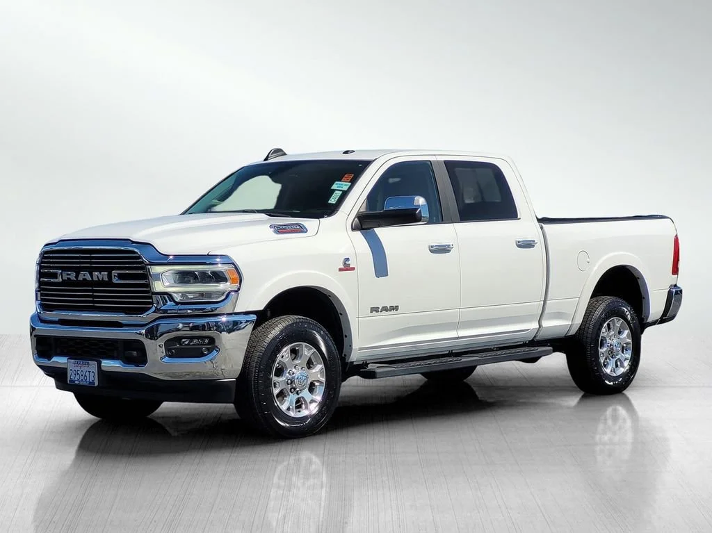 Used 2021 White Ram Laramie Crew Cab 4x4 6