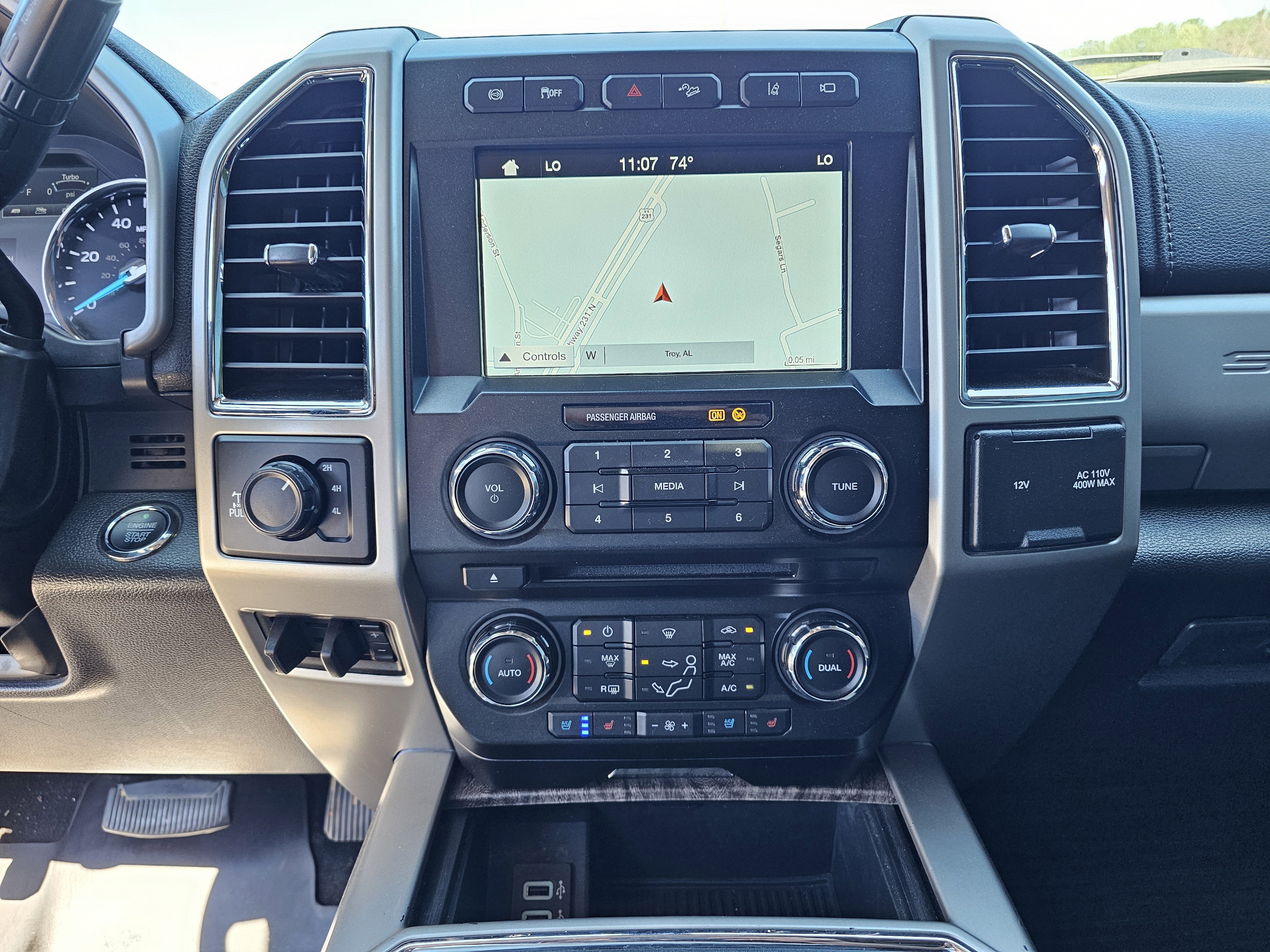 Used 2018 Shadow Black Ford LARIAT image 26