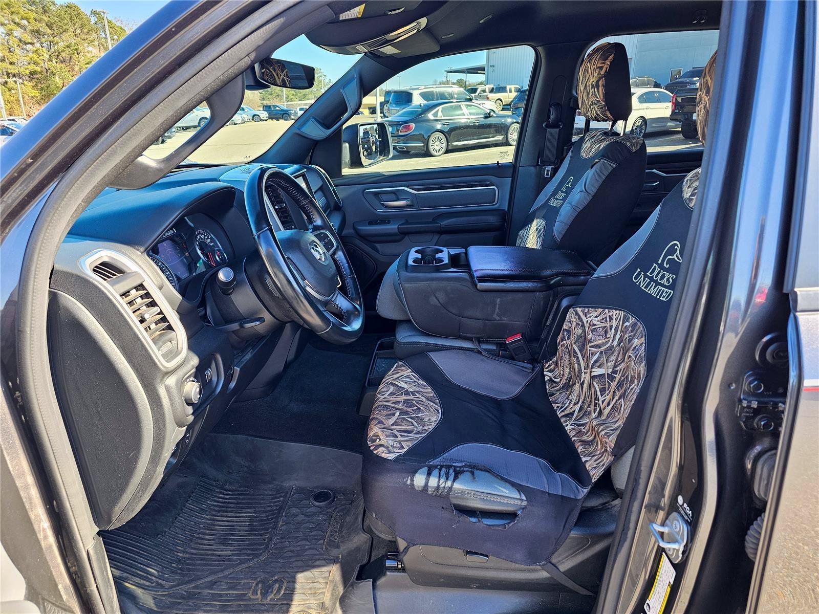 Used 2022 Granite Crystal Metallic Clearcoat Ram Big Horn image 18