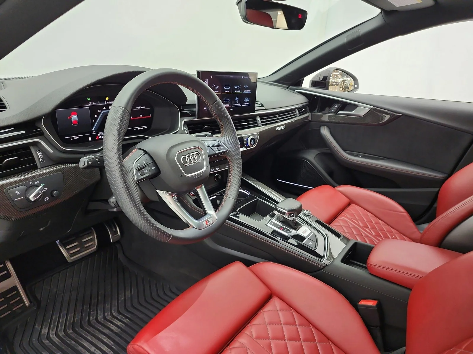 Used 2023 Glacier White Metallic Audi Premium Plus image 12