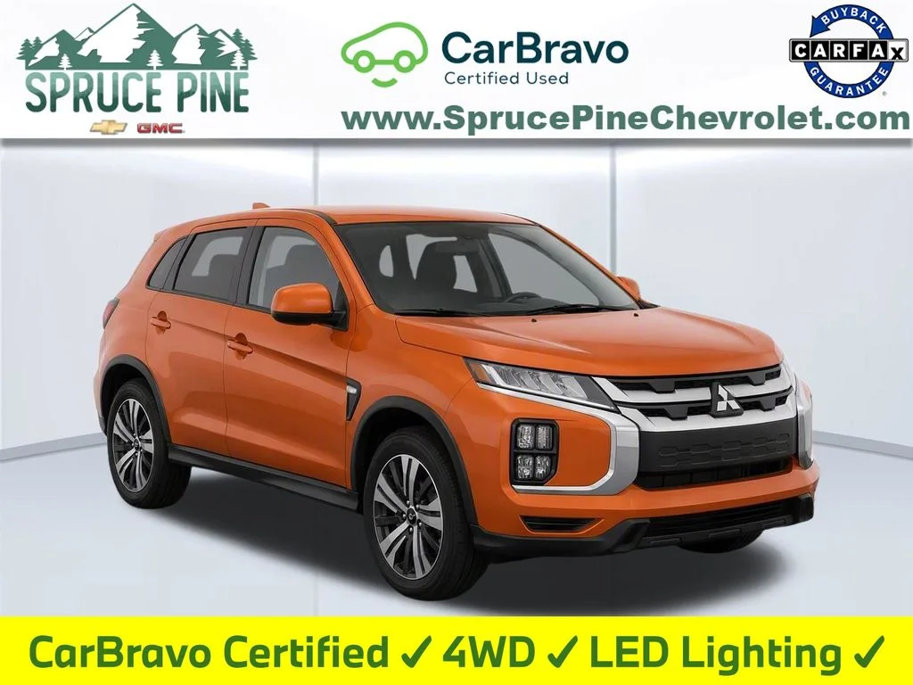 Certified Used 2024 Orange Mitsubishi 2.0 ES image 1