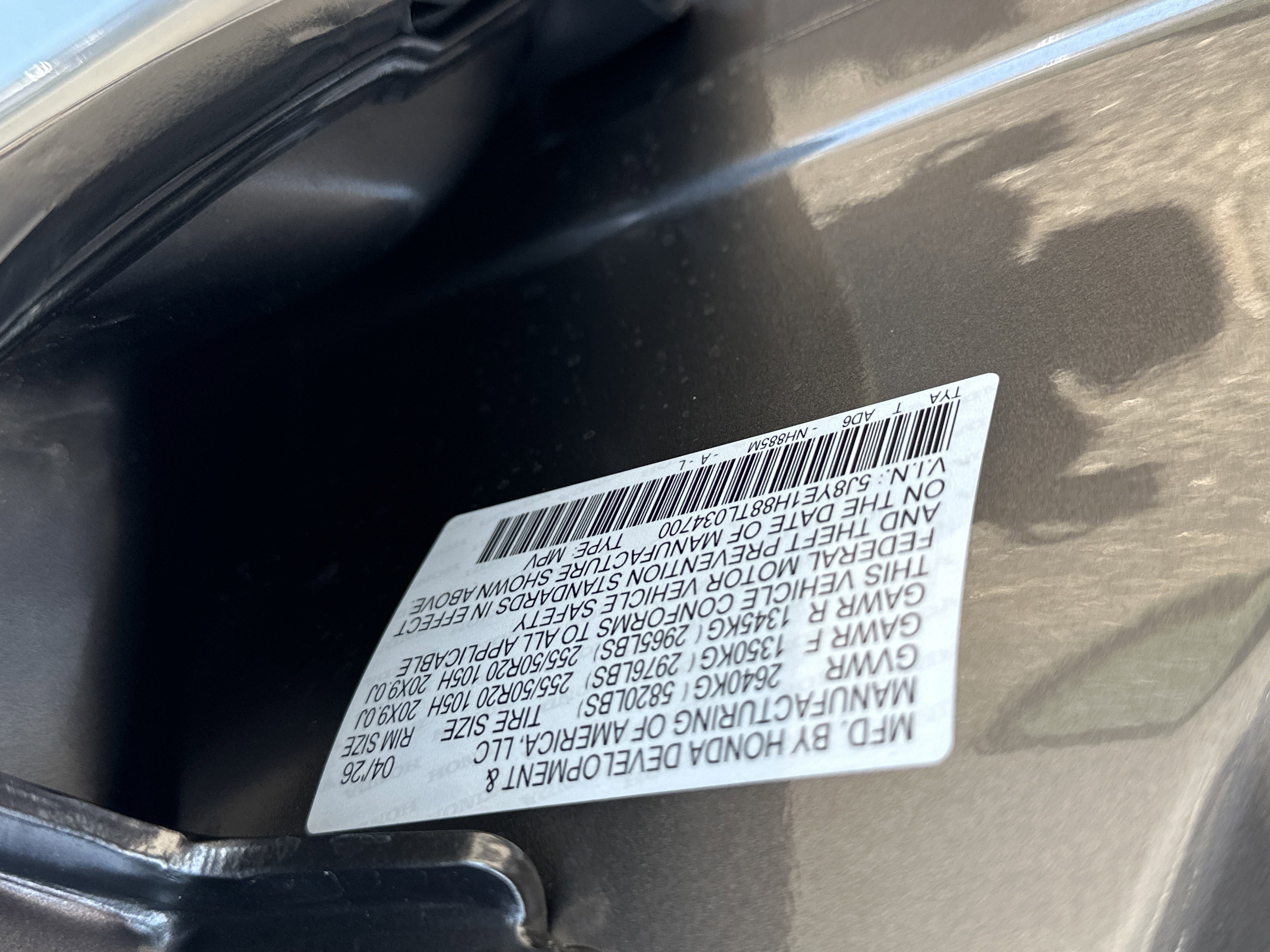 New 2026 Liquid Carbon Metallic Acura w/Advance Package image 28