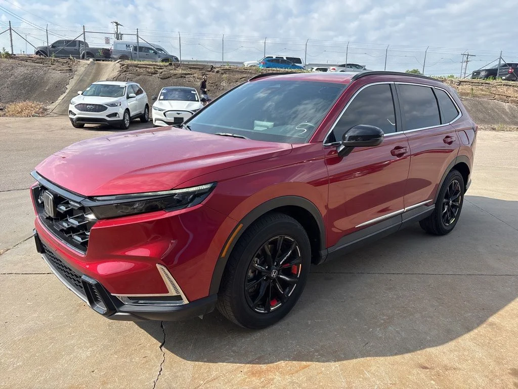 Used 2024 Radiant Red Metallic Honda Sport image 3