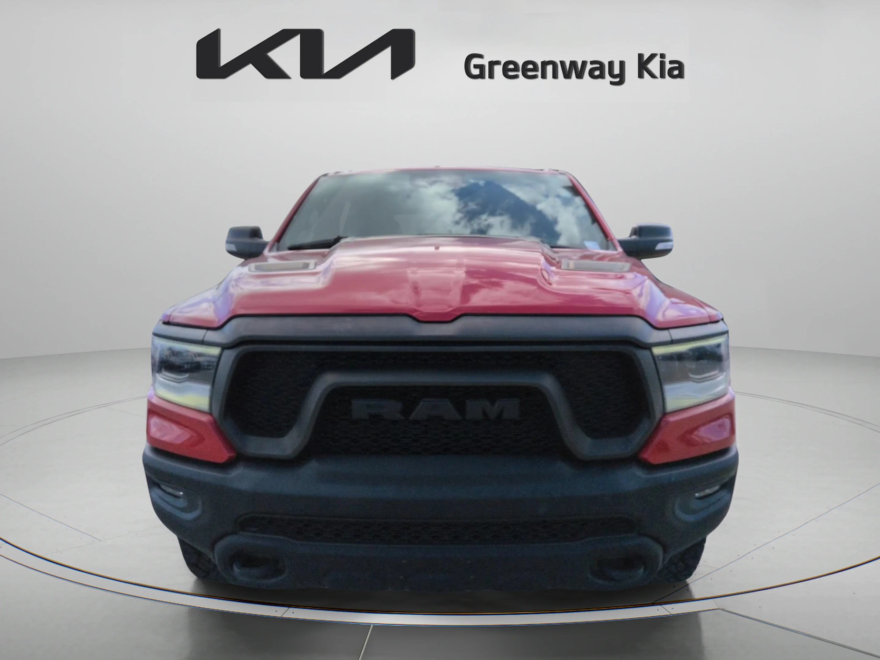 Used 2022 Flame Red Clearcoat Ram Rebel image 3
