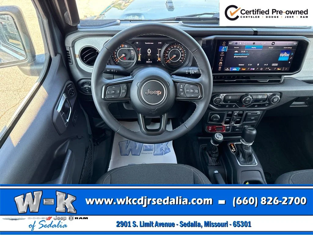 Certified Used 2025 Gray Jeep Willys image 36