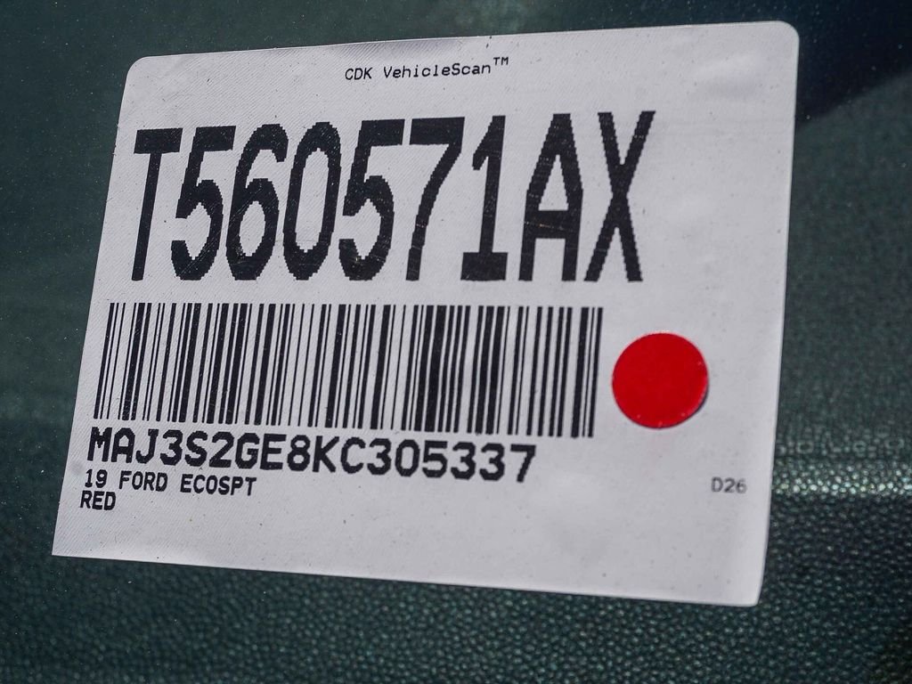 Used 2019 Red Ford SE image 27