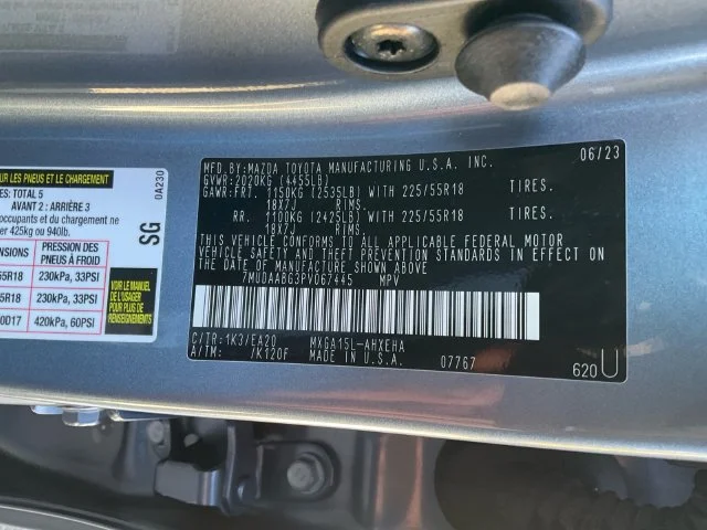 Used 2023 Celestite Toyota XLE image 20