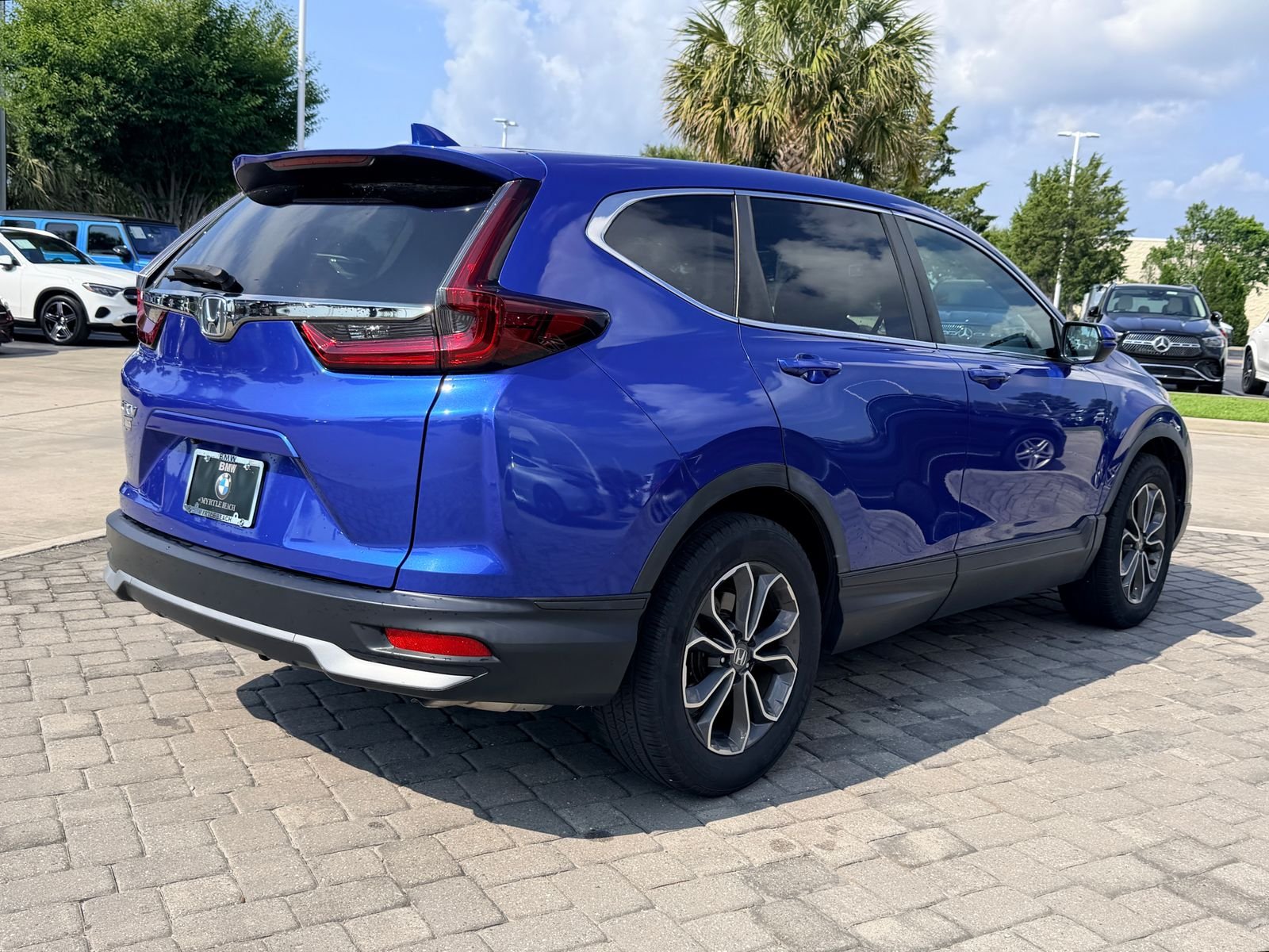 Used 2020 Aegean Blue Metallic Honda EX-L image 8