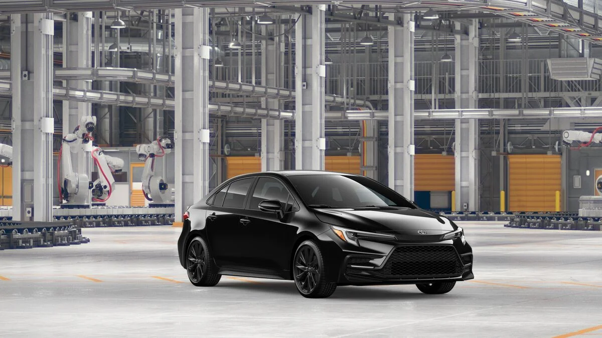 New 2026 Midnight Black Metallic Toyota SE image 15