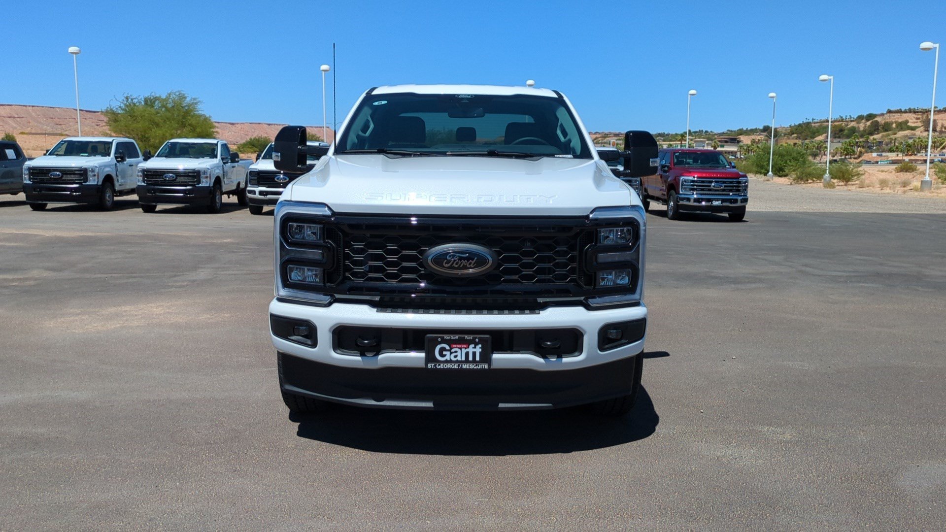 New 2026 Star White Metallic Tri-Coat Ford LARIAT image 8