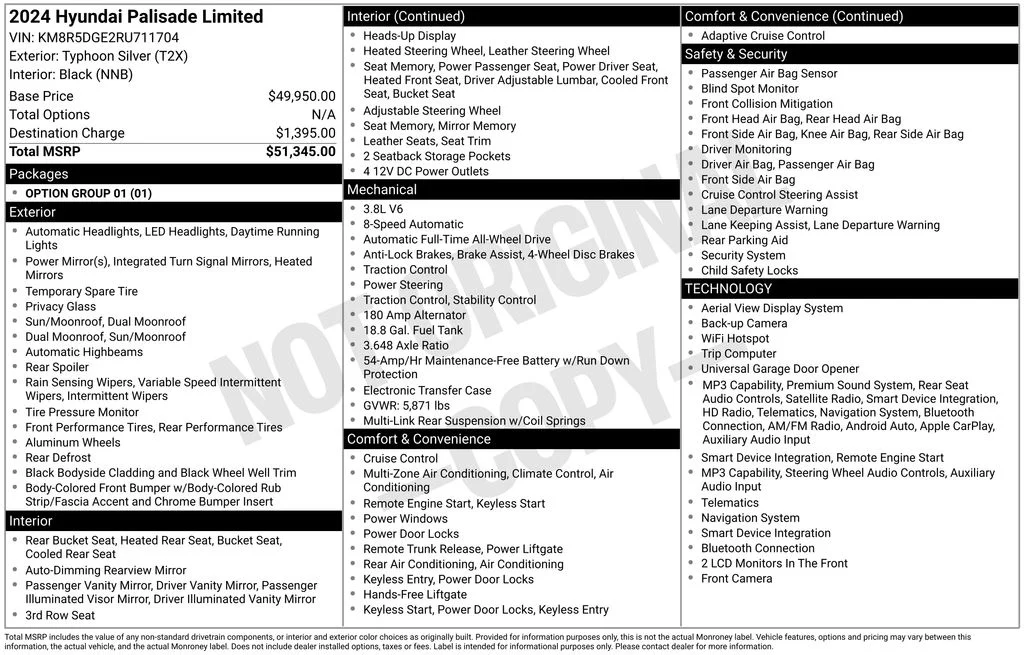 Used 2024 Typhoon Silver Hyundai Limited image 38