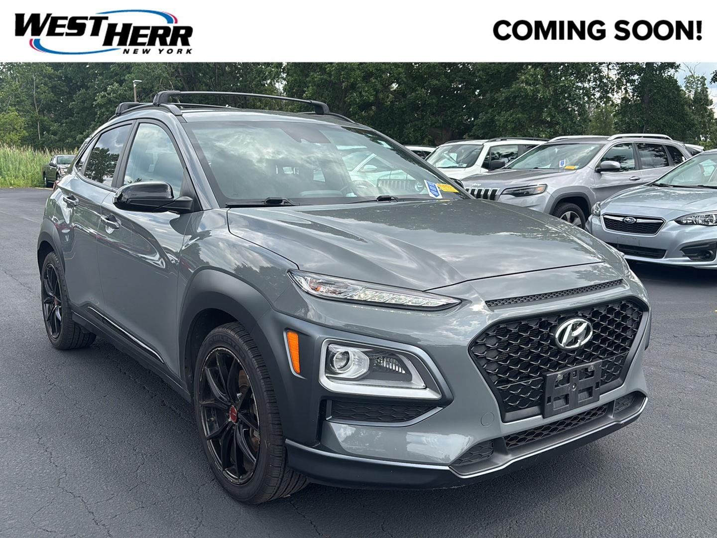 Used 2021 Galactic Gray Hyundai NIGHT image 1