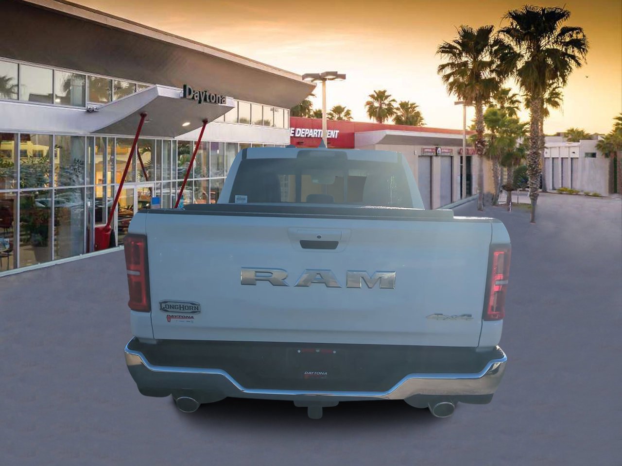 New 2026 Bright White Clearcoat RAM Longhorn image 4