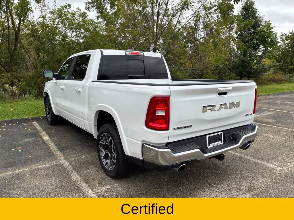 Certified Used 2025 Ivory White Ram Laramie image 4