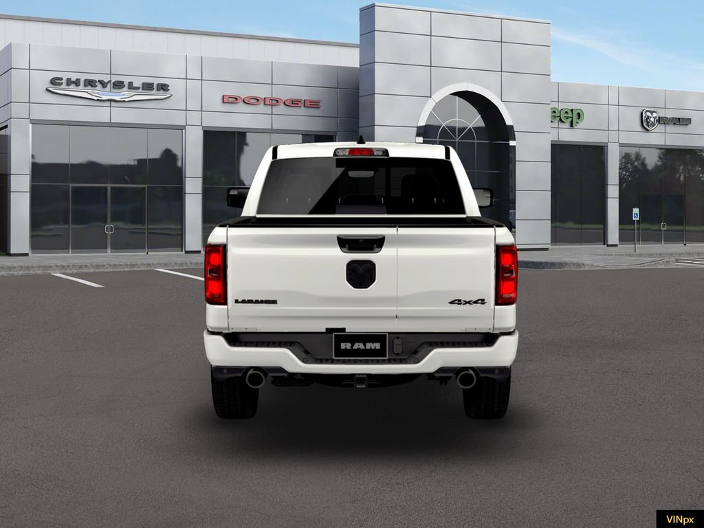New 2026 Bright White Clear-Coat Exterior Paint RAM Laramie image 4
