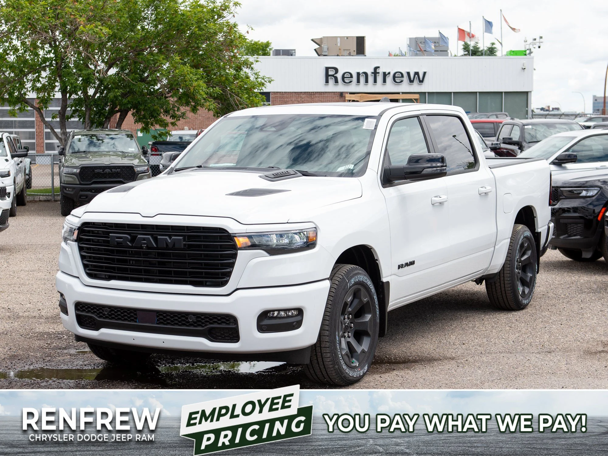 New 2026 White RAM Sport* image 1