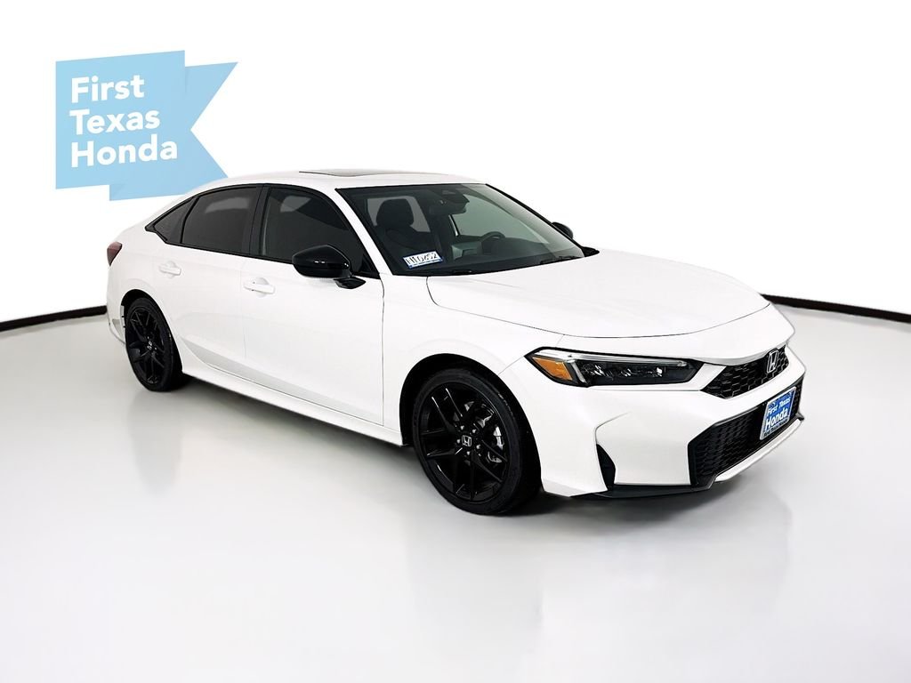 New 2026 Platinum White Pearl Honda Sport image 1
