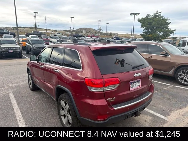 Used 2015 Red Jeep Limited image 4