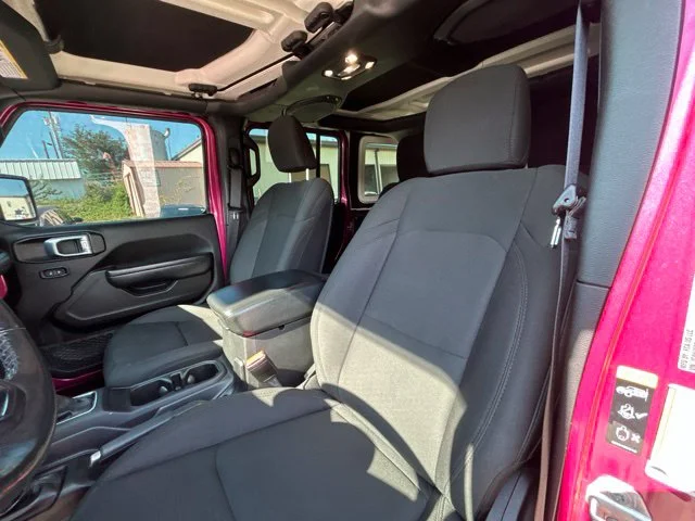 Used 2021 Red Jeep Unlimited Willys image 22