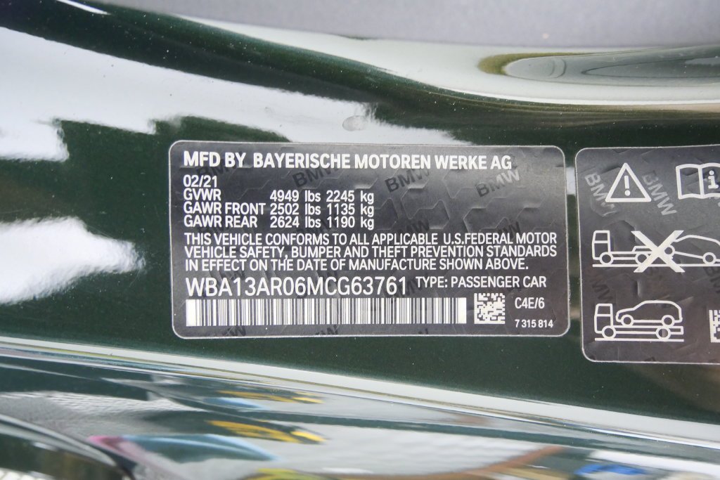 Used 2021 San Remo Green Metallic BMW M440i xDrive image 24