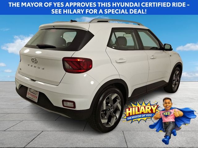 Certified Used 2025 White Hyundai SEL image 8