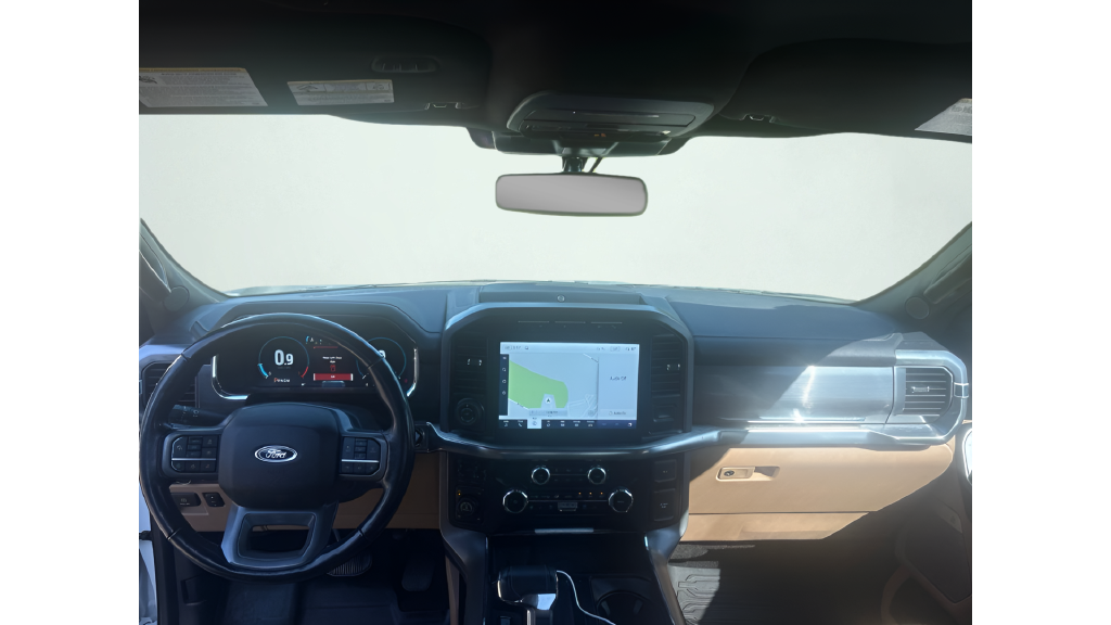 Used 2022 Oxford White Ford Lariat image 10
