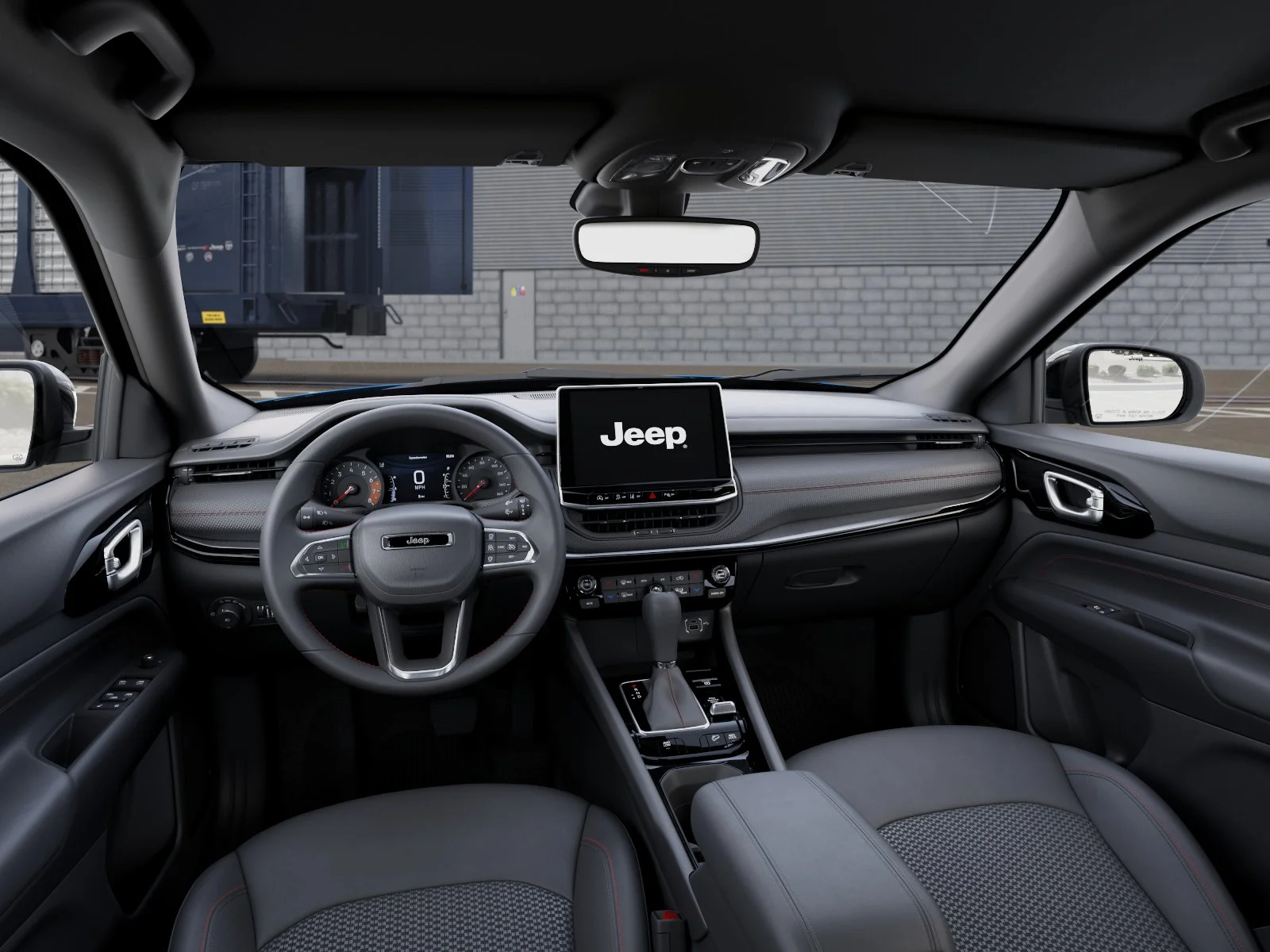 New 2026 Hydro Blue Pearl-Coat Exterior Paint Jeep Trailhawk image 14