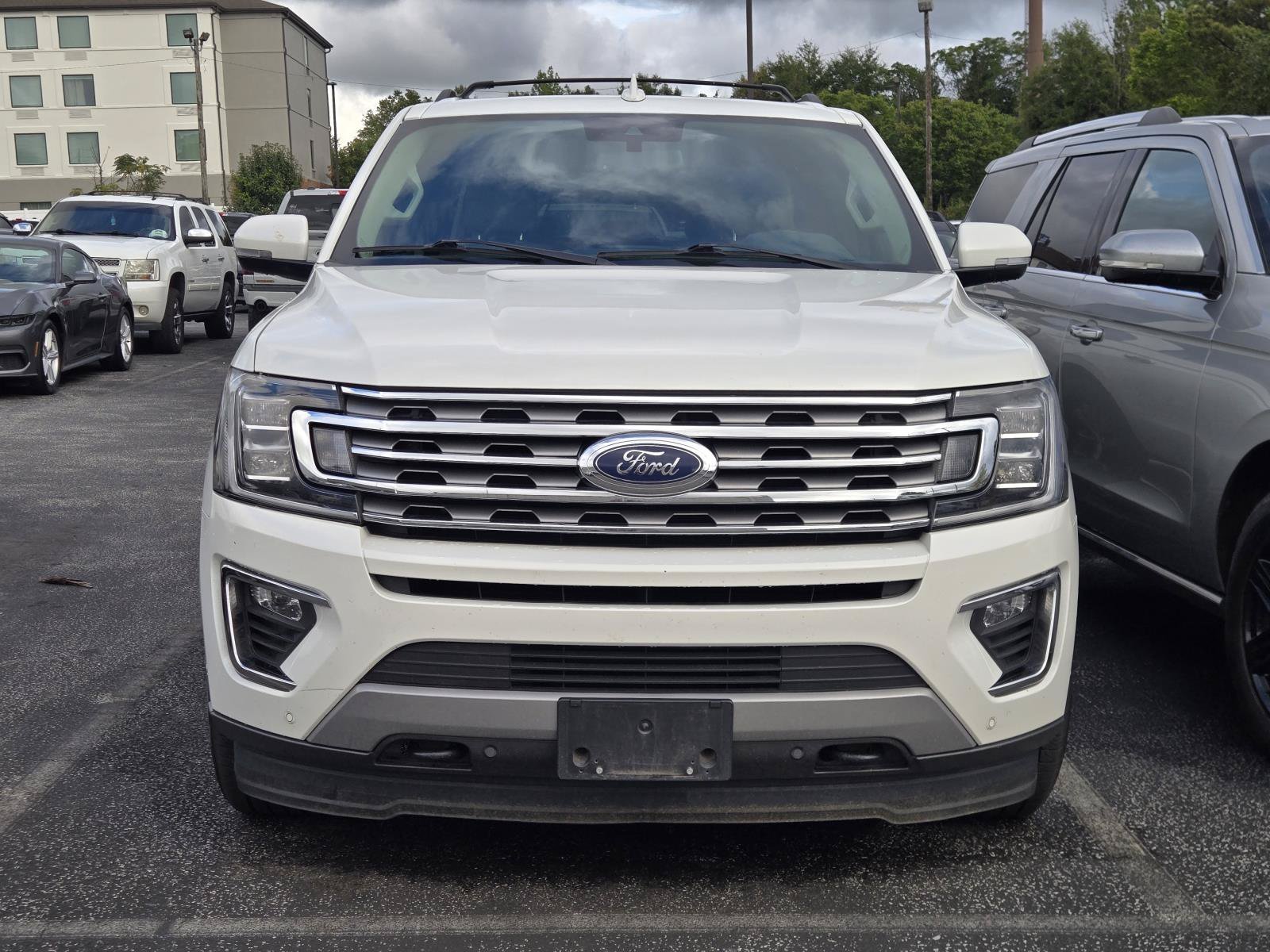 Used 2021 White Metallic Ford Limited image 2
