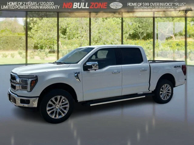 New 2026 Star White Metallic Tri-Coat Ford Lariat® image 24
