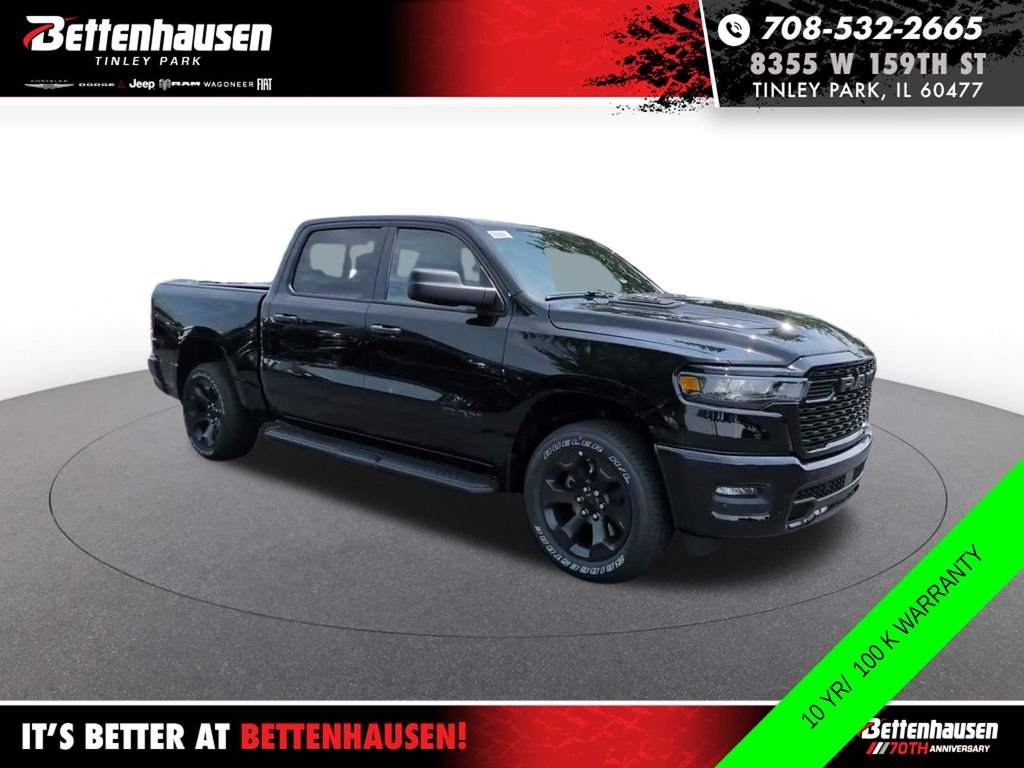 New 2026 Diamond Black Crystal Pearl-Coat Exterior Paint RAM Express image 3