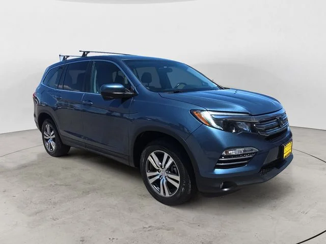 Used 2017 Blue Honda EX-L image 7