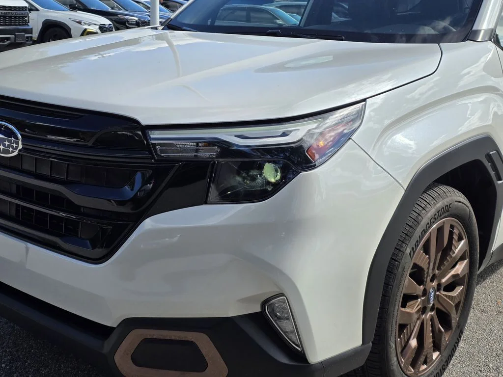 Certified Used 2025 White Subaru Sport image 6