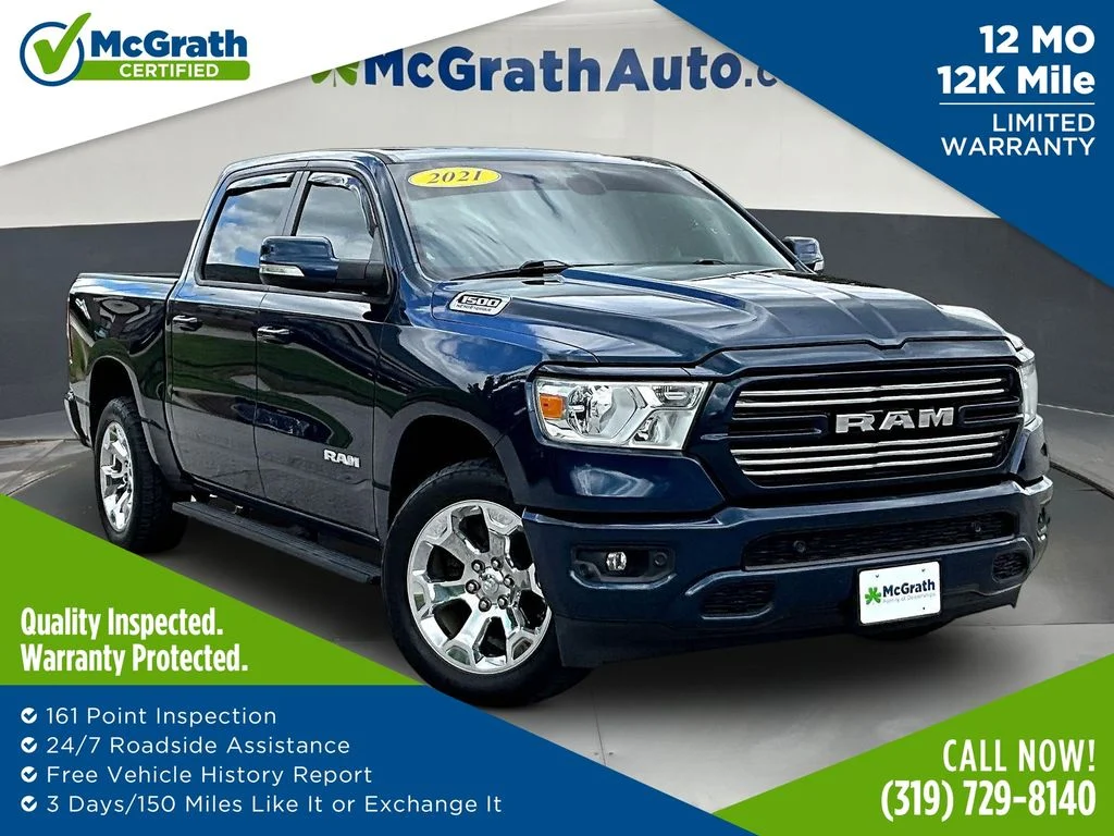 2021 RAM 1500 Big Horn/Lone Star 4x4 Crew Cab 5'7's photo
