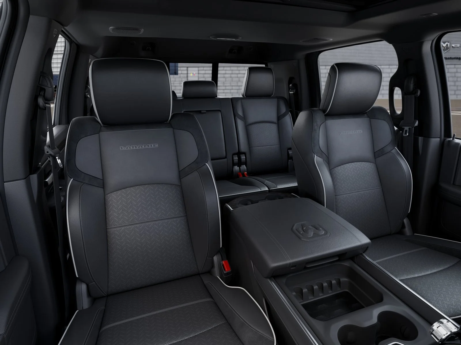 New 2026 Ceramic Gray Clear-Coat Exterior Paint RAM LARAMIE image 9