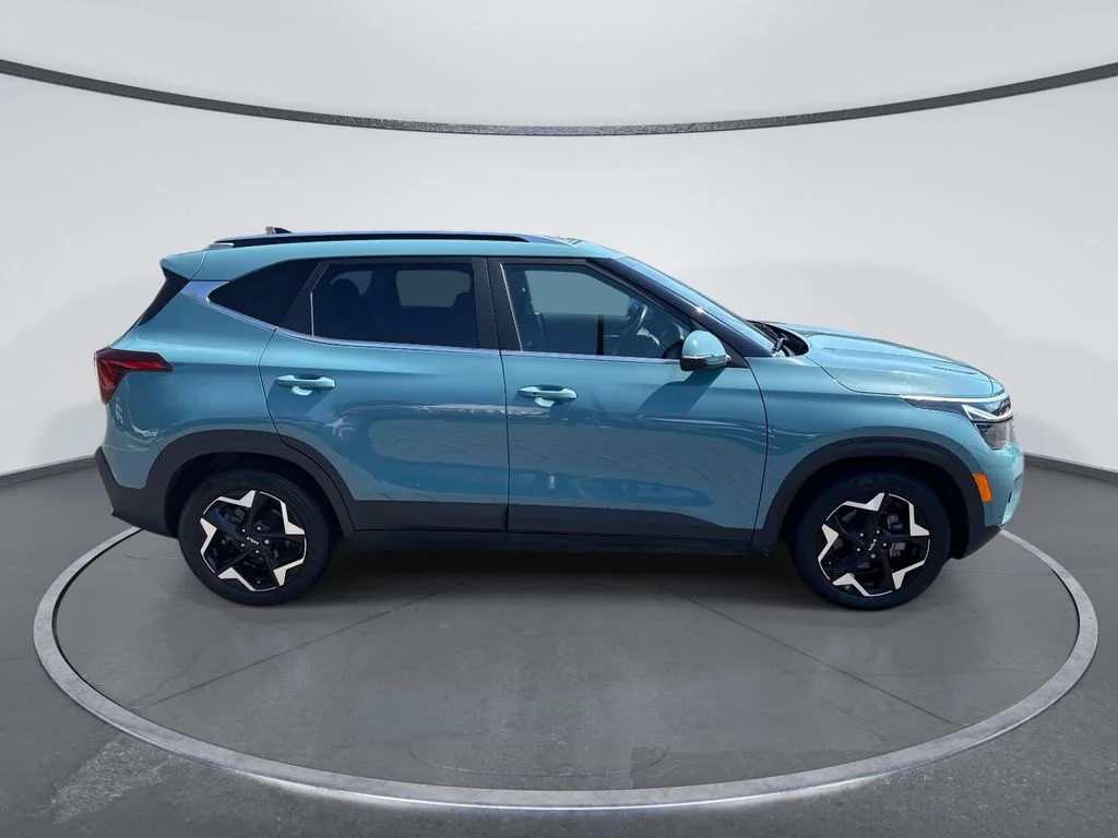 Used 2024 Blue Kia EX image 8