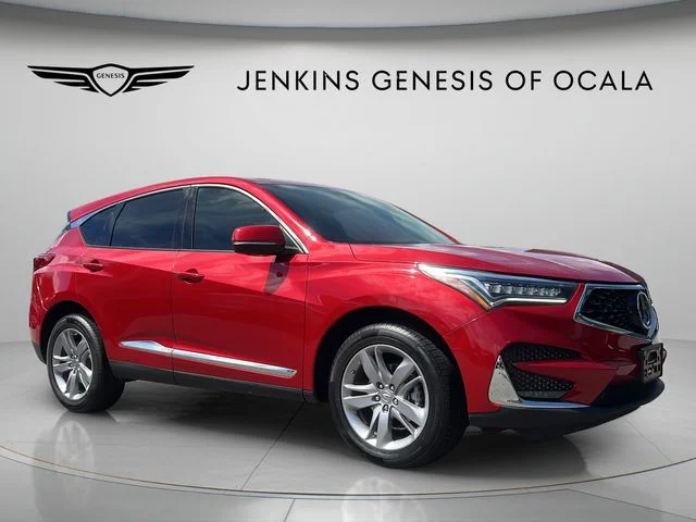 Used 2019 Red Acura Advance Package image 1