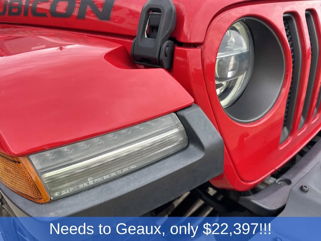 Used 2018 Red Jeep Unlimited Rubicon image 3