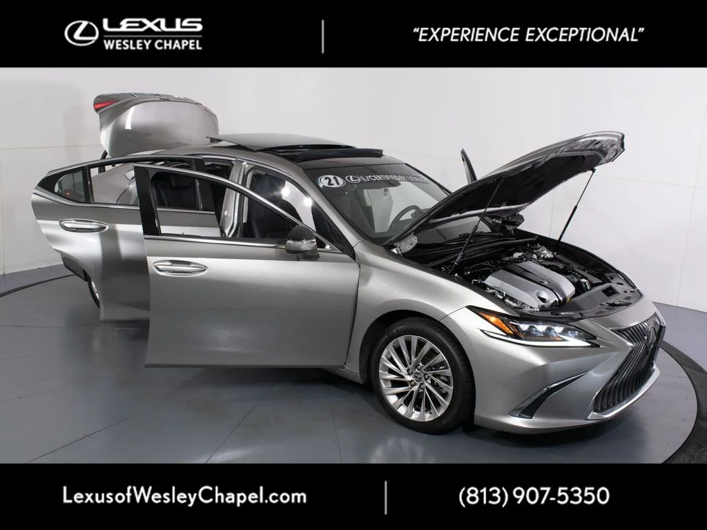 Certified Used 2021 Silver Lexus 350 Ultra Luxury image 12