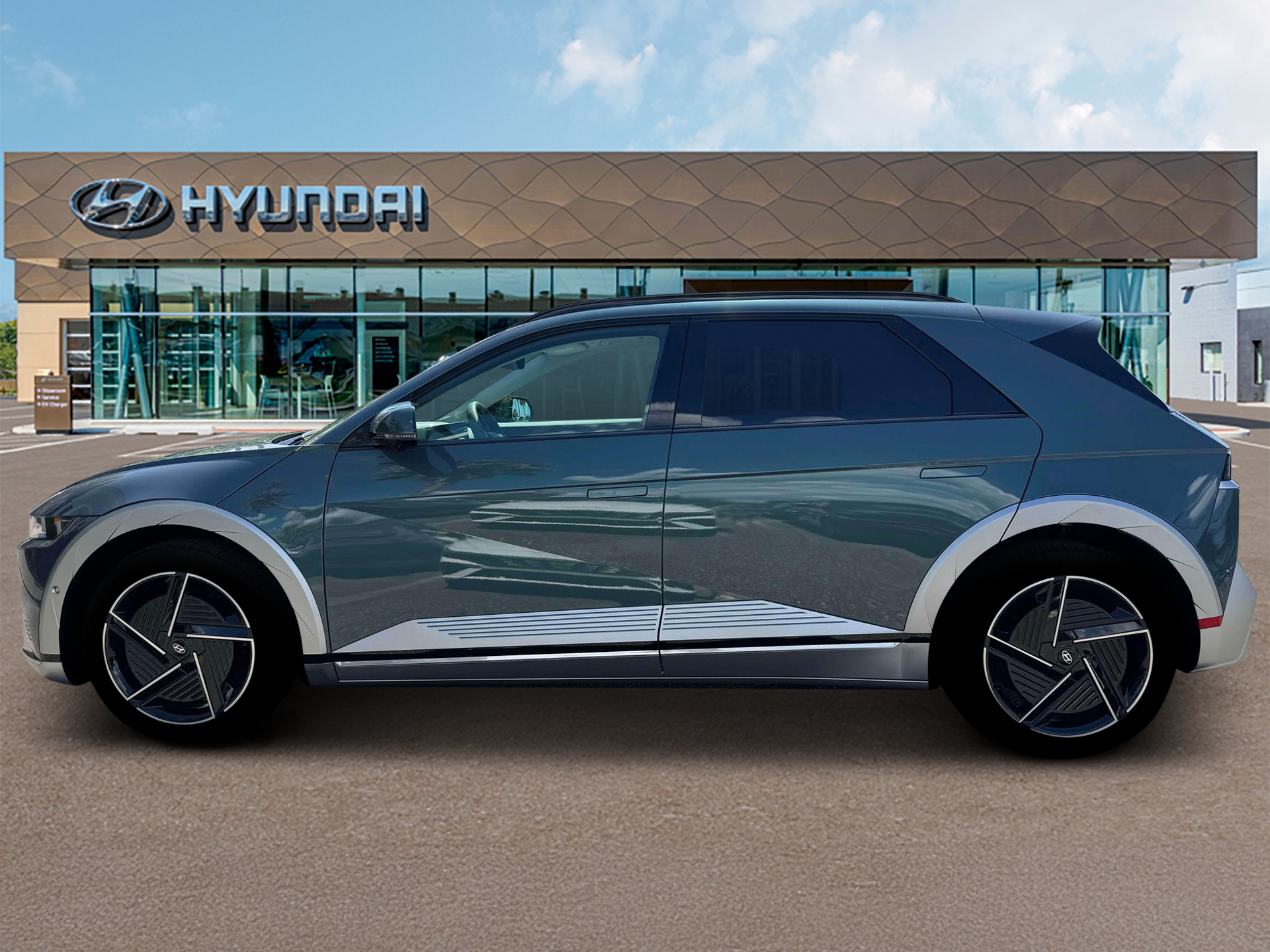 New 2025 Digital Teal Hyundai Limited image 3