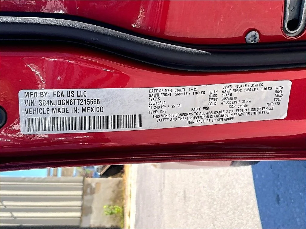 Used 2026 Red Hot Pearlcoat Jeep Limited image 36