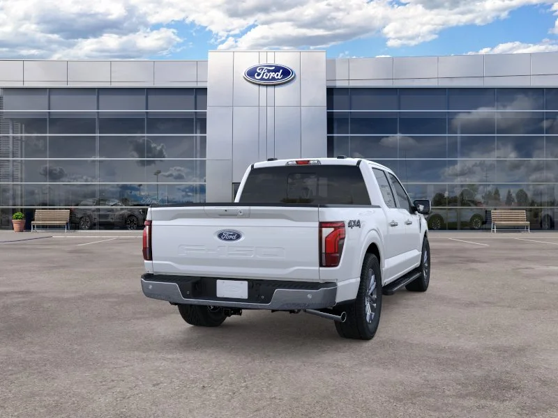 New 2026 Star White Metallic Tri-Coat Ford Lariat® image 8