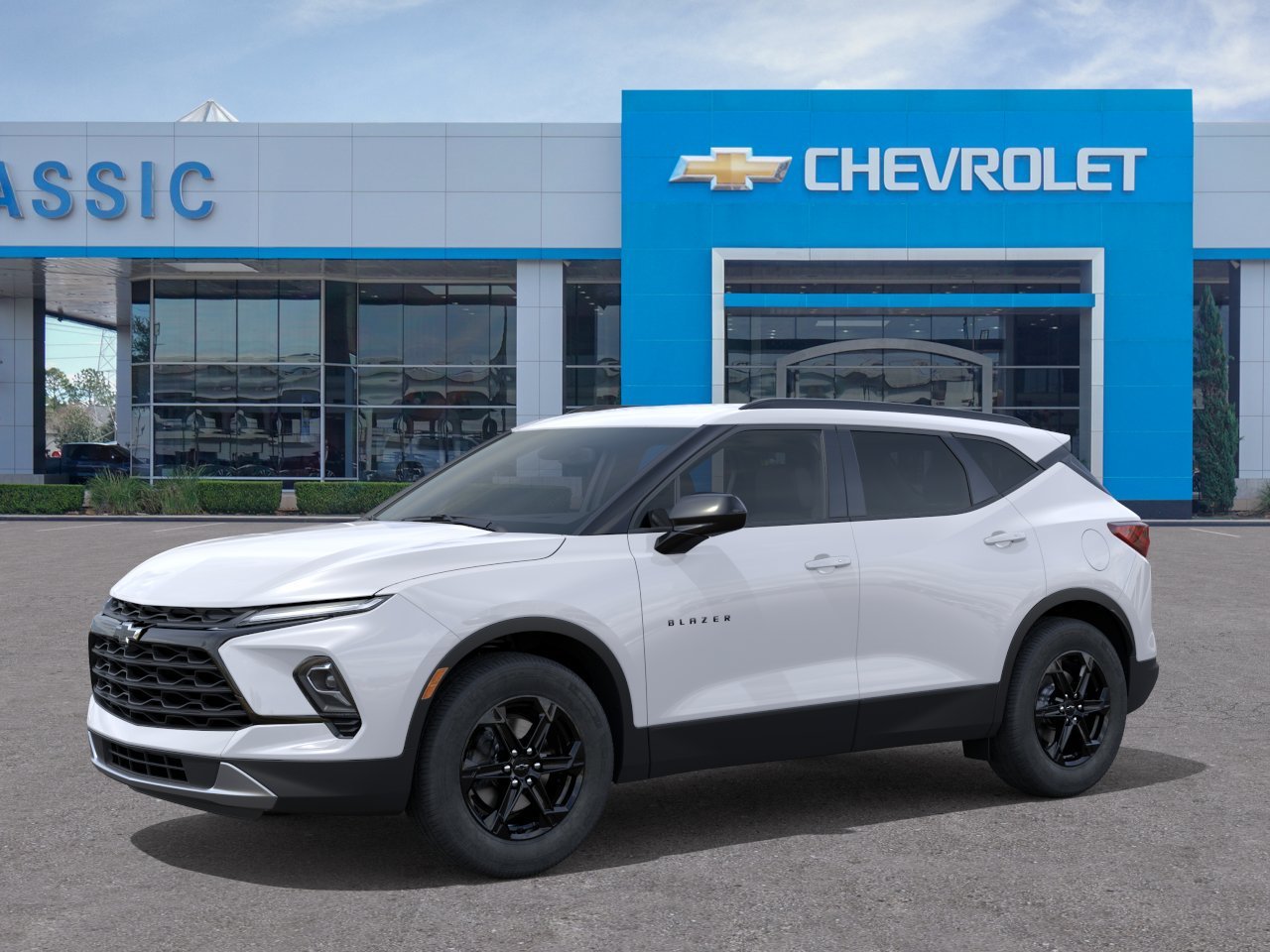 2026 Chevrolet Blazer 2LT White at Classic Elite Chevrolet Sugar Land