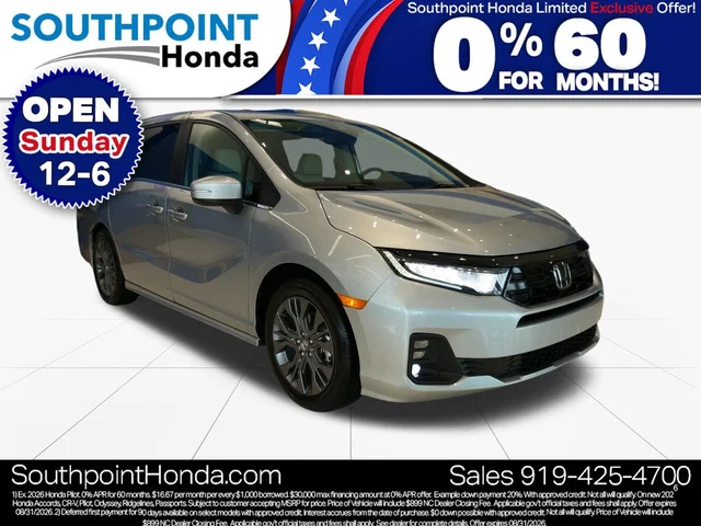 2027 Honda Odyssey Touring