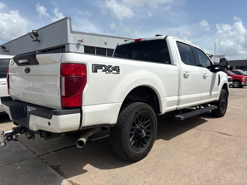 Used 2021 White Ford Lariat image 3
