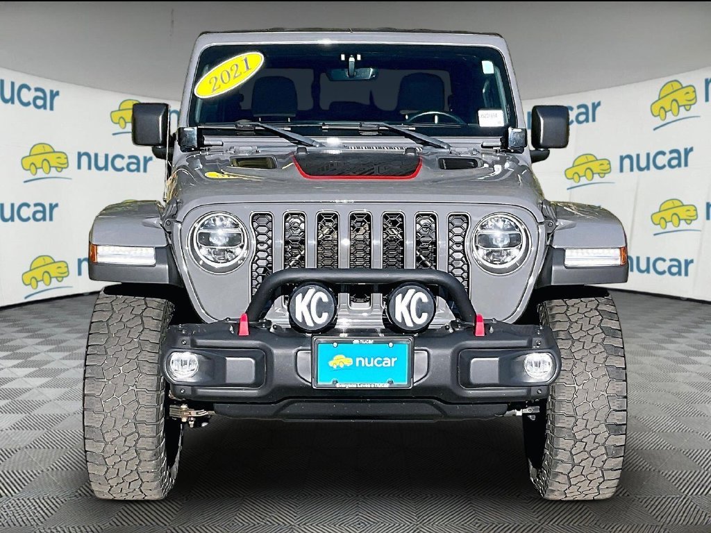 Used 2021 Gray Jeep Rubicon image 2