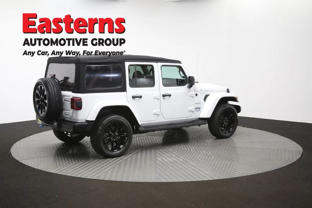 Used 2022 White Jeep Unlimited Sahara 4xe image 43