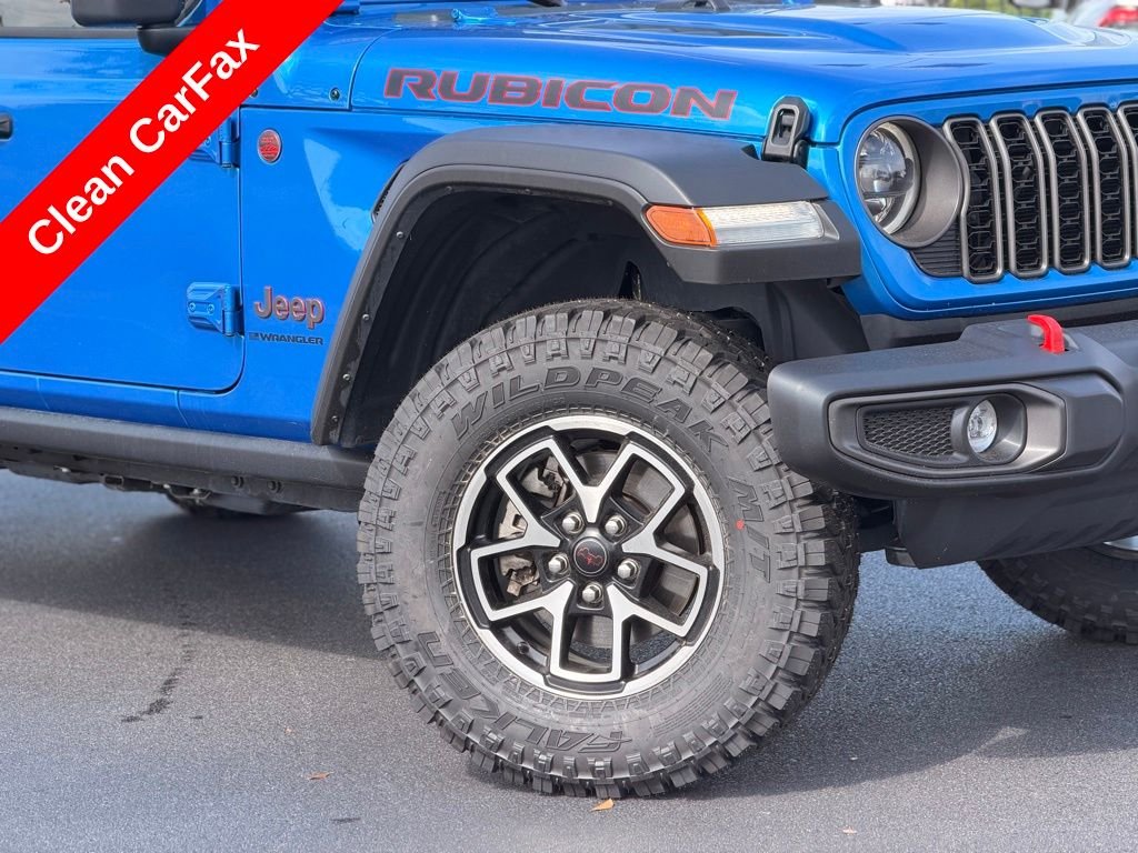 Used 2024 Blue Jeep Rubicon image 6